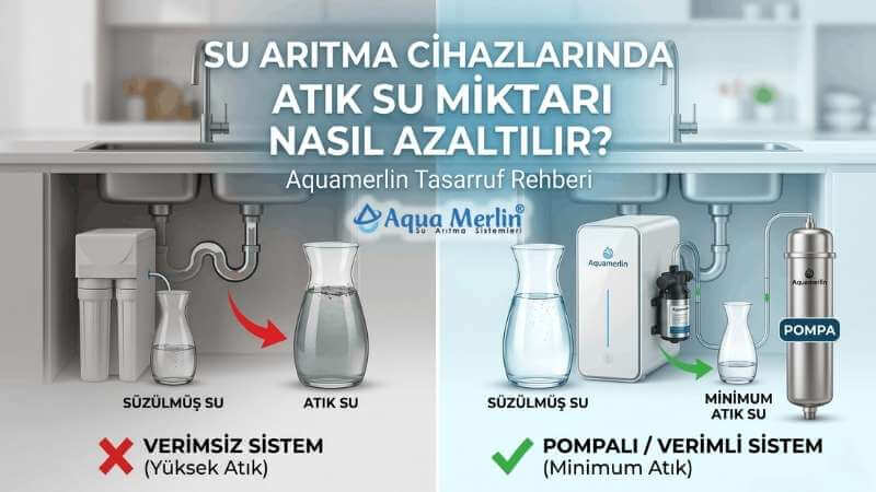 su arıtma cihazı atık su miktarı azaltma ve tasarruf yöntemleri - Aquamerlin